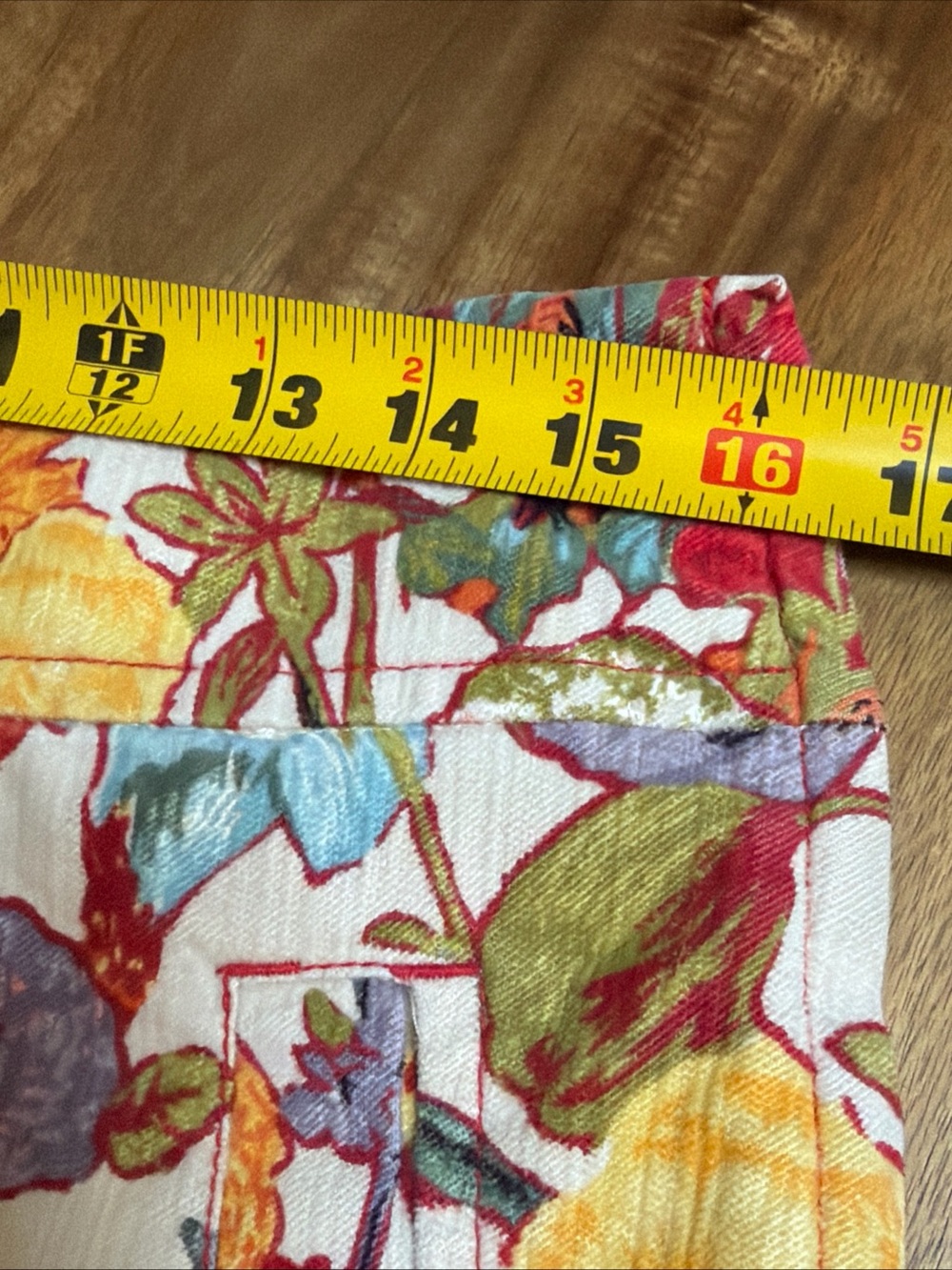 Anthropologie Elevenses Floral Velvet Skirt Size 6 Boho - Picture 4 of 7